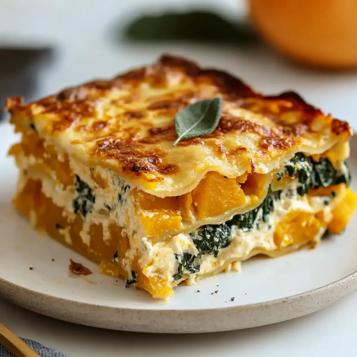 butternut squash kale lasagna recipe