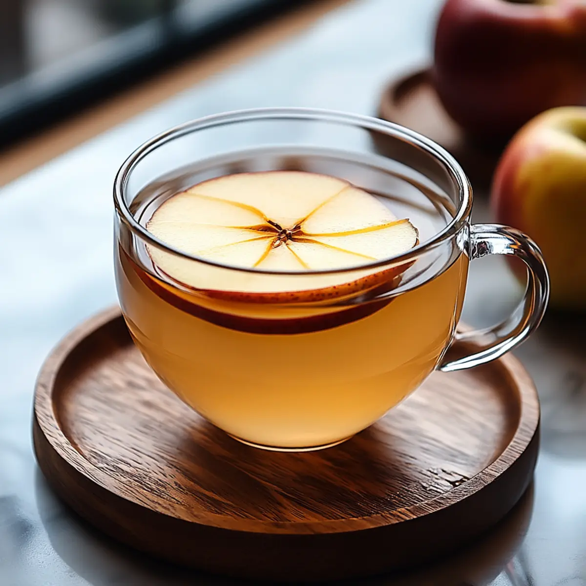 Korean Apple Ginger Tea