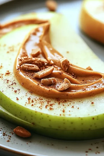 Peanut Butter Apple Slices