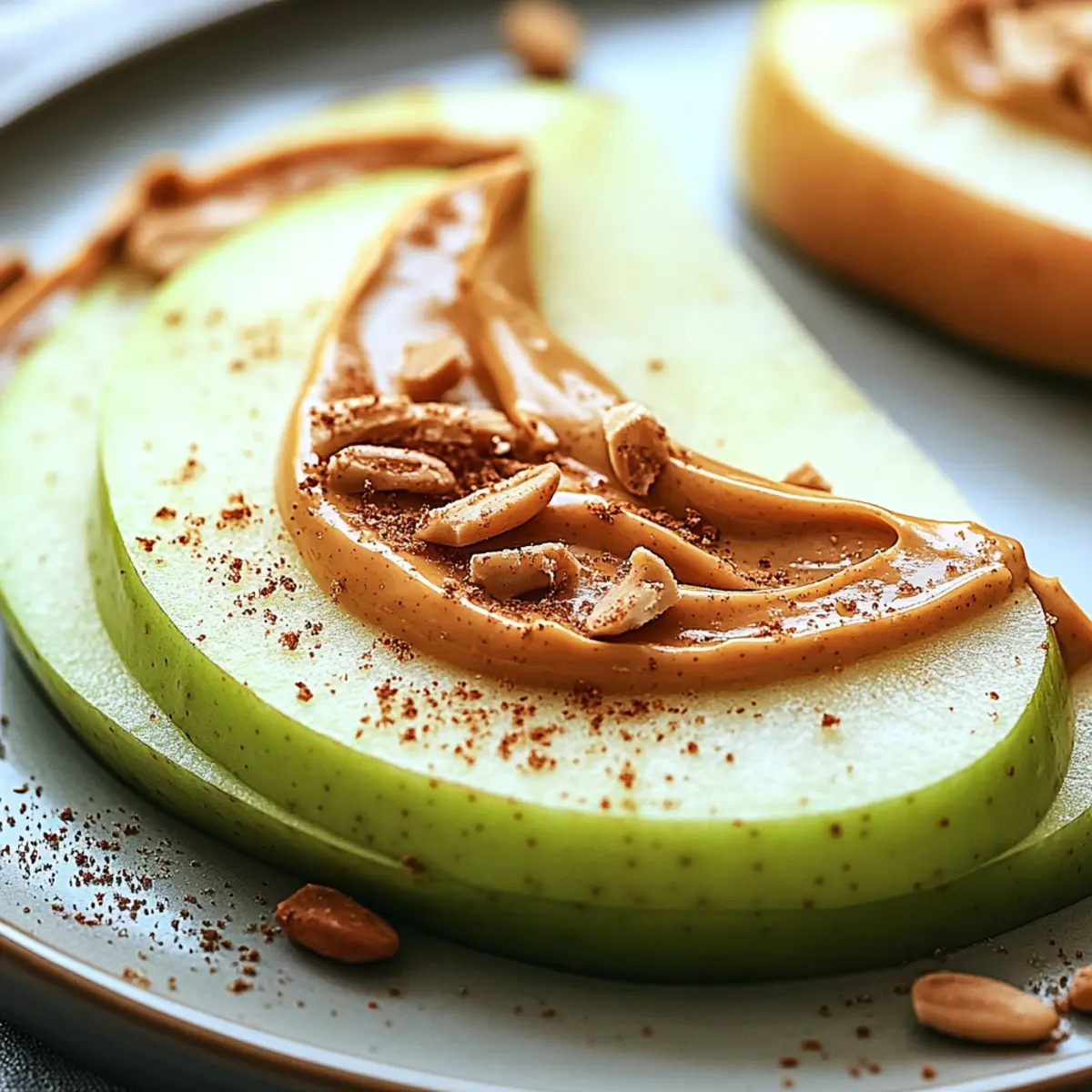 Peanut Butter Apple Slices