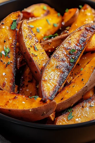Air Fryer Sweet Potato Wedges