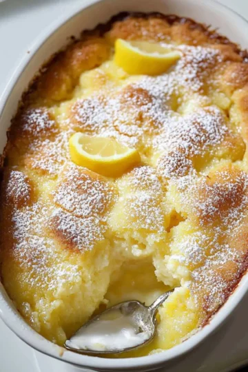 lemon cobbler