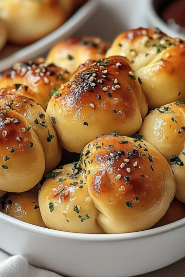 Air Fryer Garlic Knots
