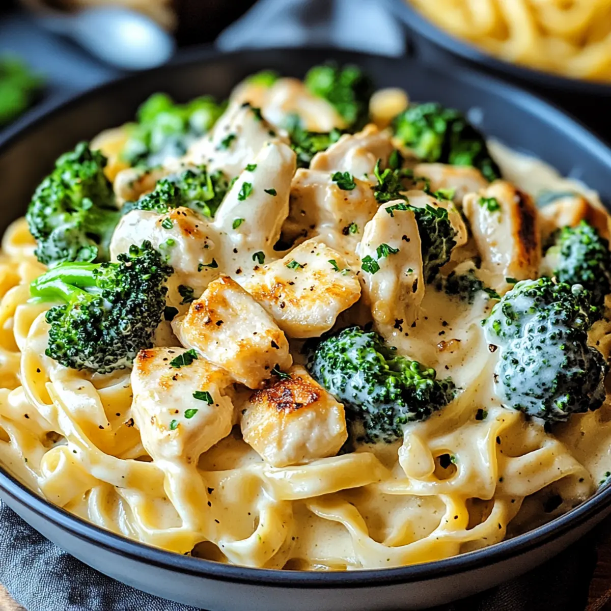 Chicken Broccoli Alfredo