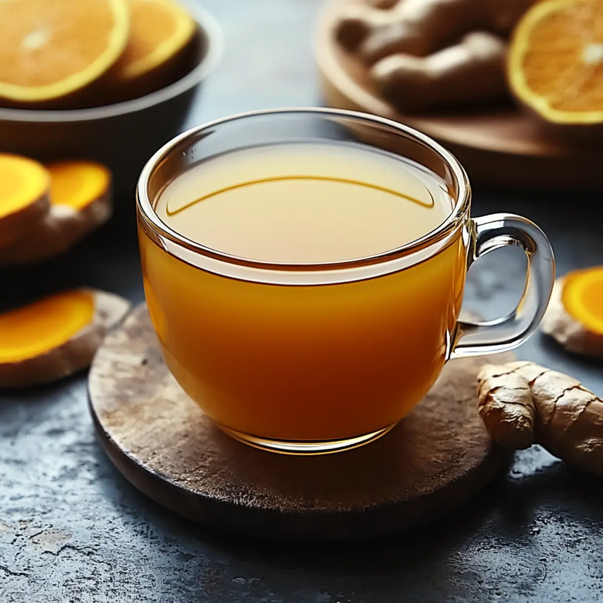Ginger Turmeric Herbal Tea