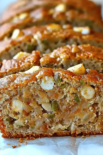 Cozy Spiced Apple Zucchini Bread