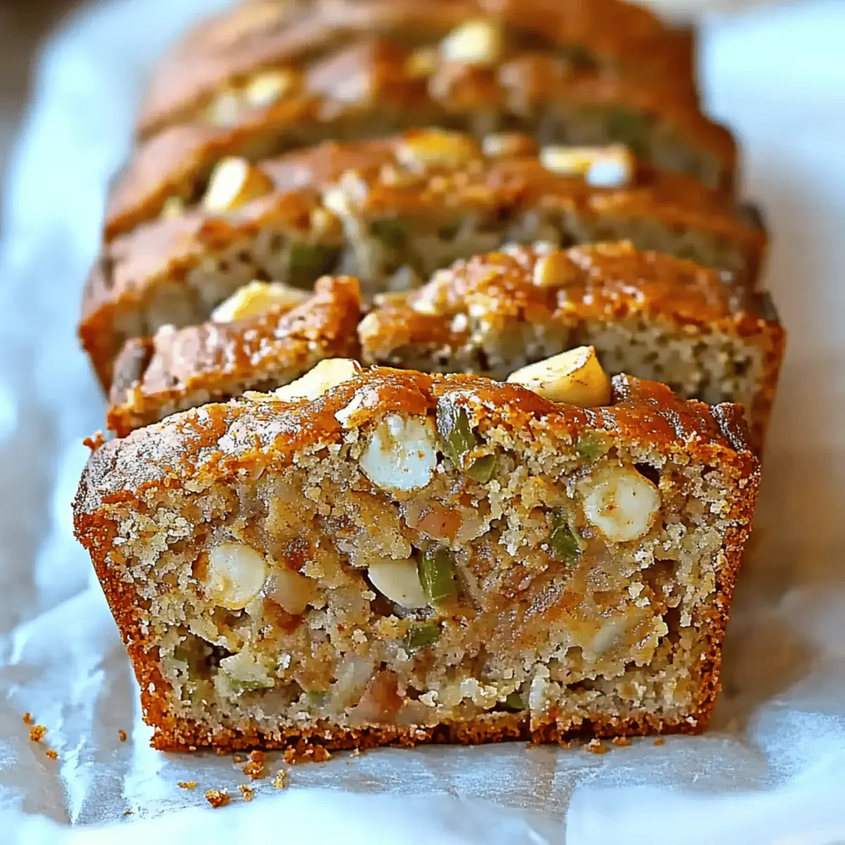 Cozy Spiced Apple Zucchini Bread
