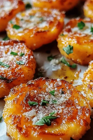 Crispy Smashed Carrots