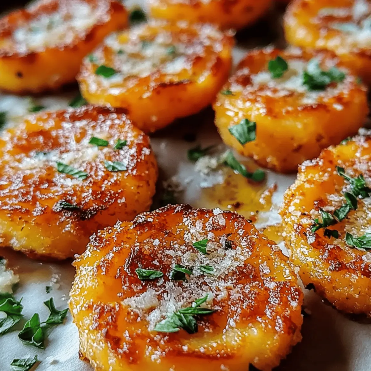 Crispy Smashed Carrots