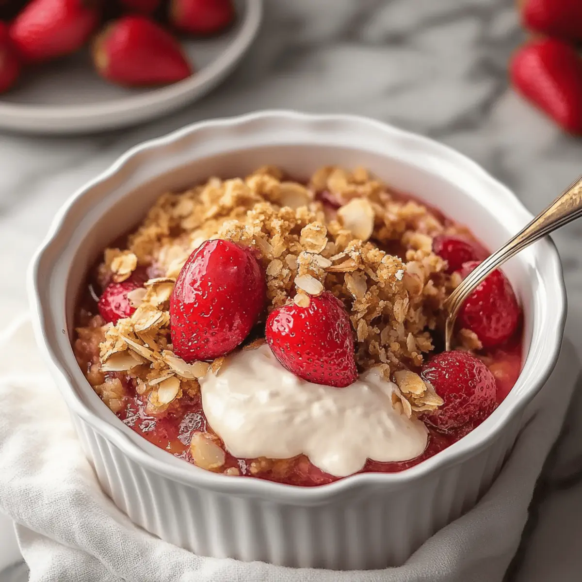 Cherry Crumble