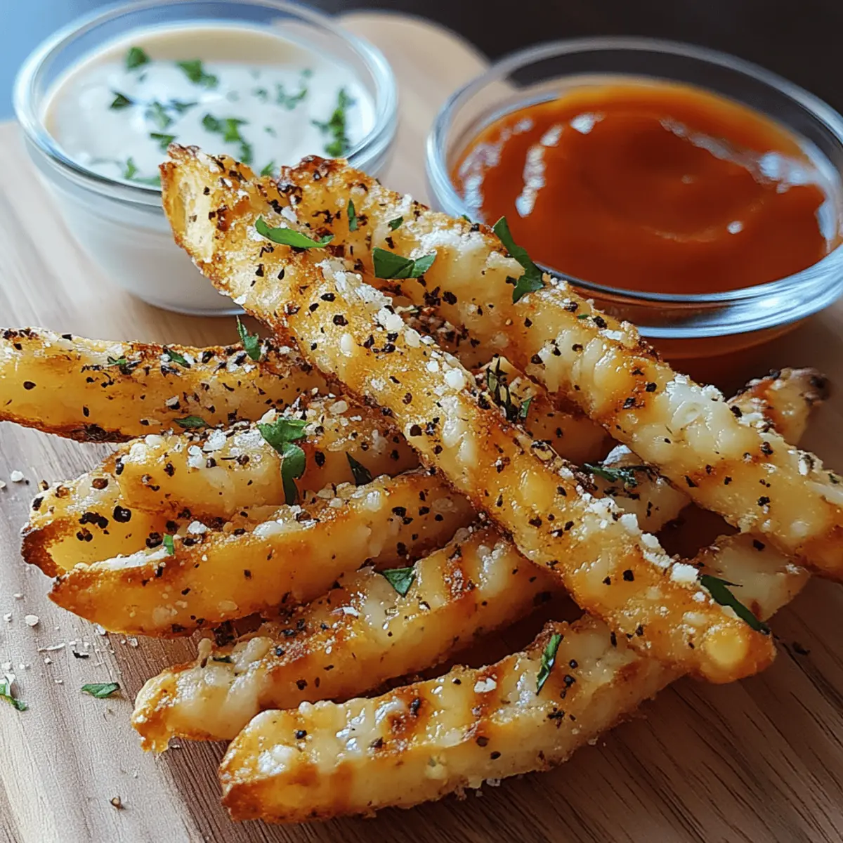 Crispy Mashed Potato Fries
