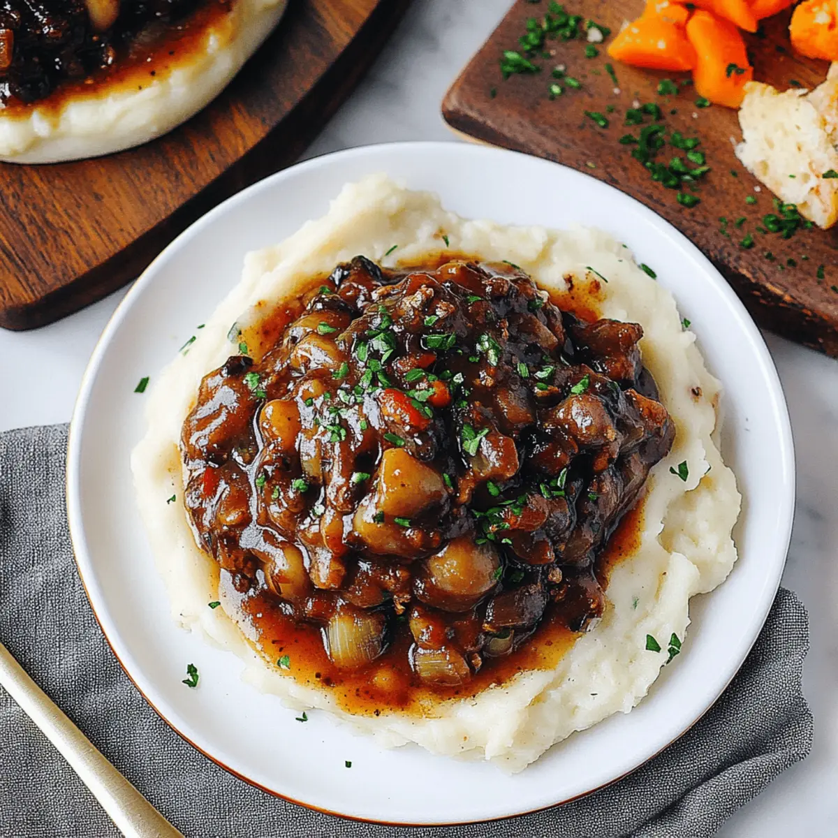 Vegan Mushroom Bourguignon
