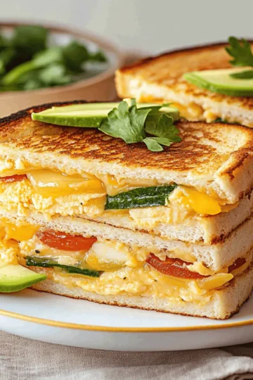 Chicken Avocado Melt Sandwich