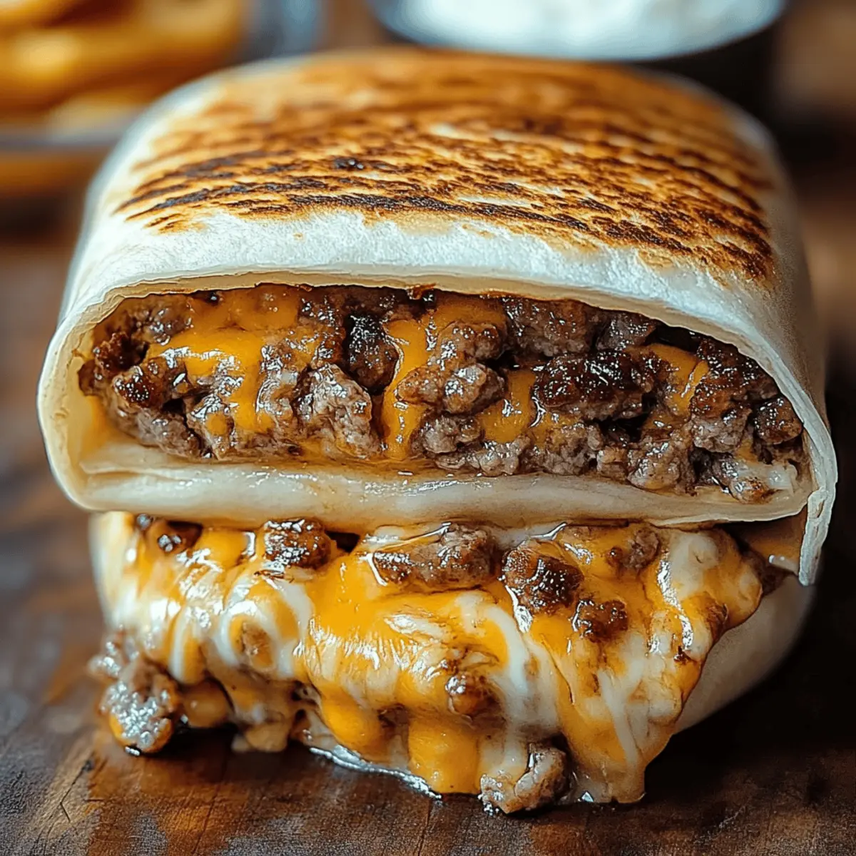 Grilled Cheese Burrito