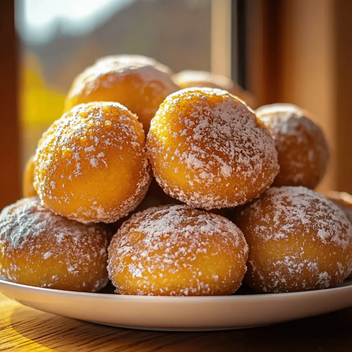 Baked Pumpkin Donut Holes