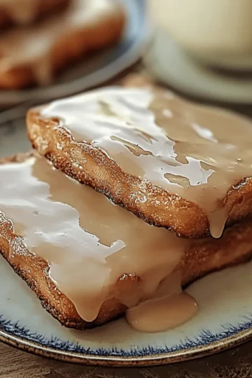 Soft Baked Maple Donut Bars