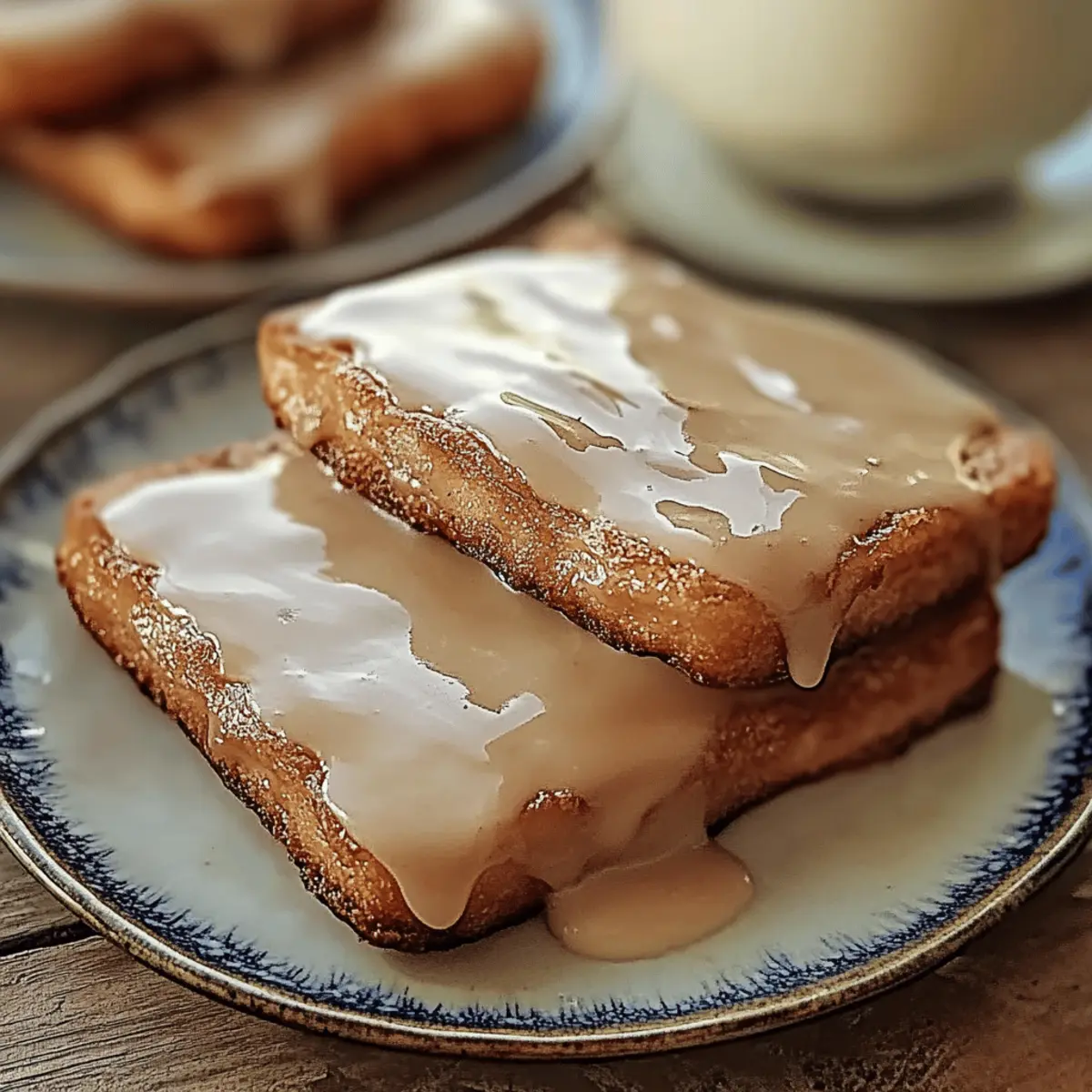 Soft Baked Maple Donut Bars