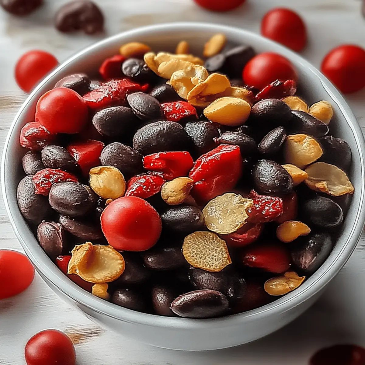 Spooky Vampire Bite Trail Mix