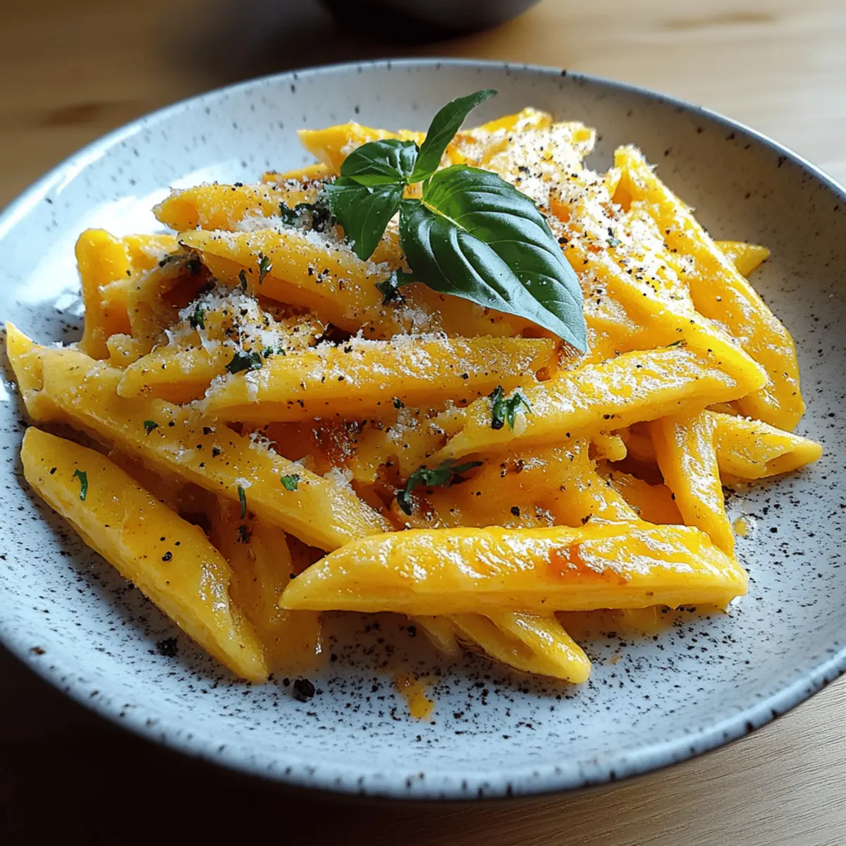 Cheesy Orange Pasta