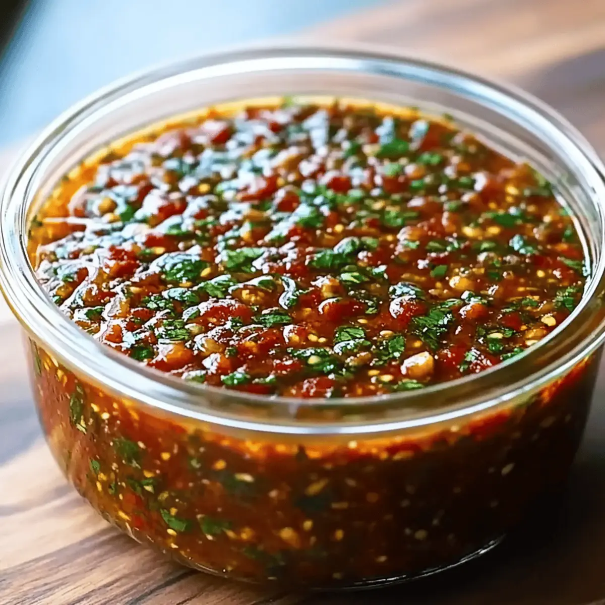 Smoky Red Chimichurri