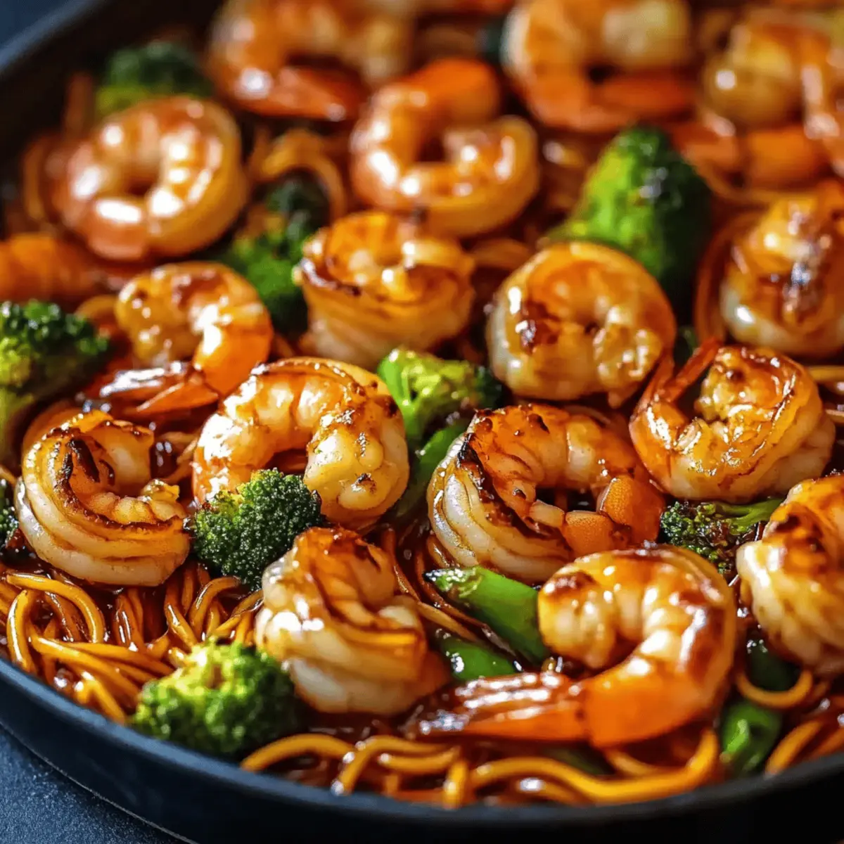 High-Protein Shrimp Stir Fry with Noodles
