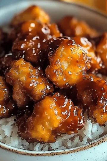 Crispy Orange Chicken