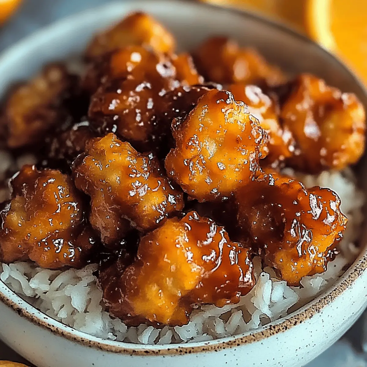 Crispy Orange Chicken