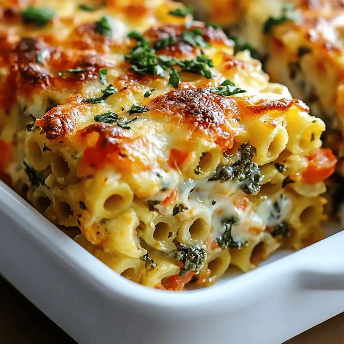 Mediterranean Vegetable Pasta Bake