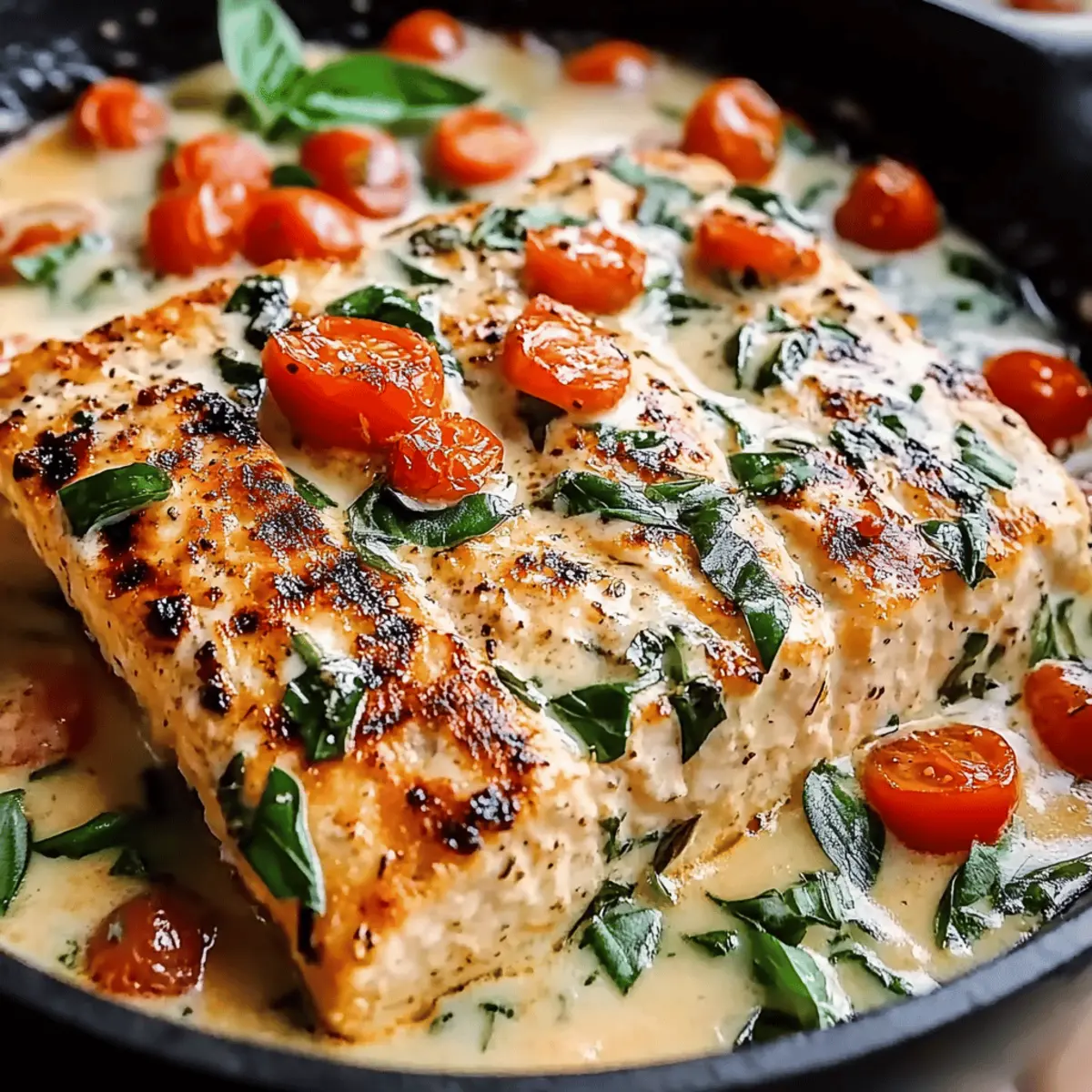 Creamy Tuscan Salmon