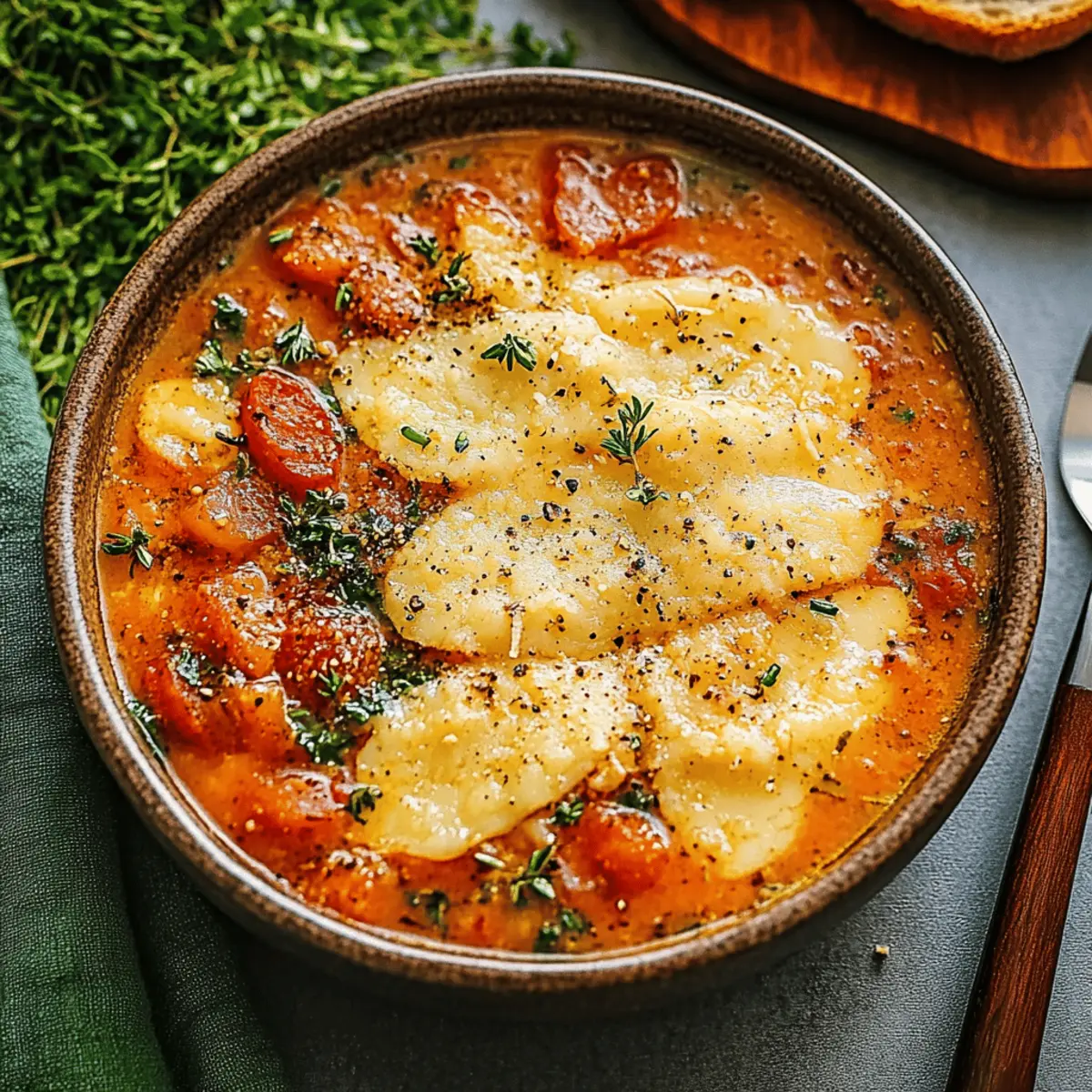 Tomato and White Bean Soup