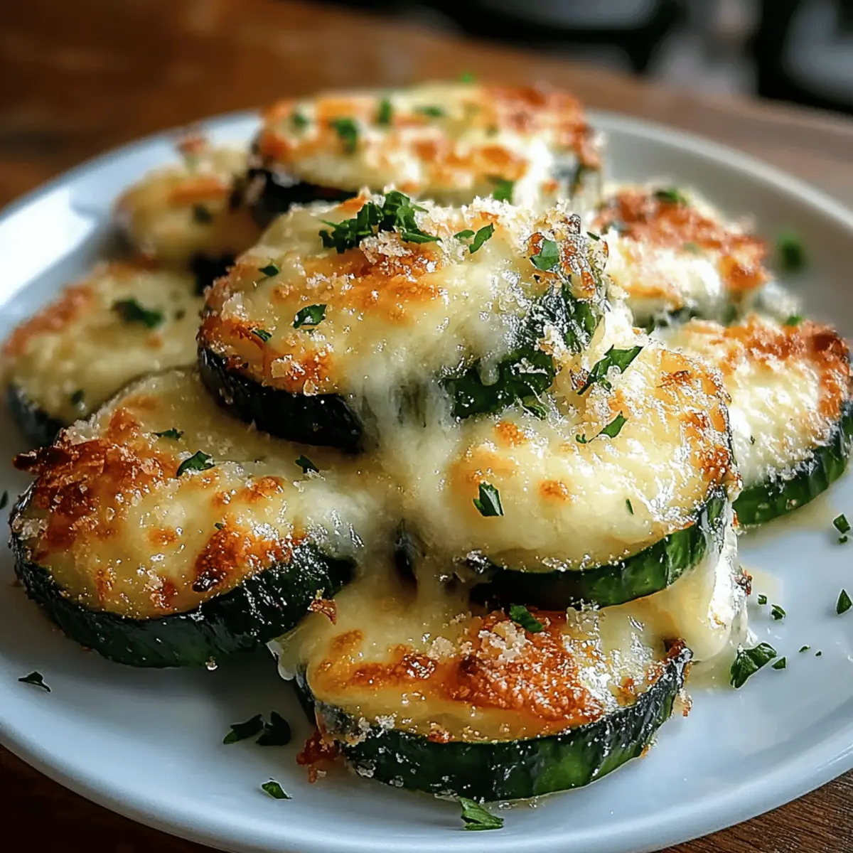 Baked Zucchini and Cheese