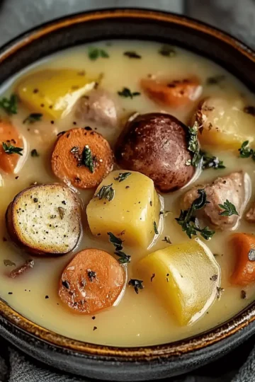Kielbasa Potato Soup