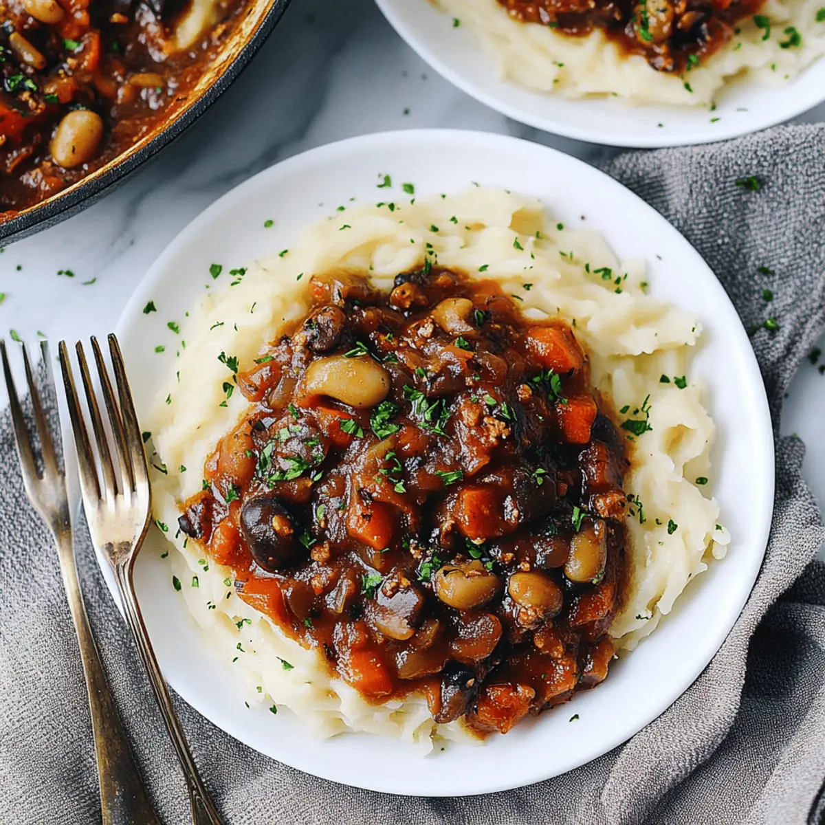 Vegan Mushroom Bourguignon
