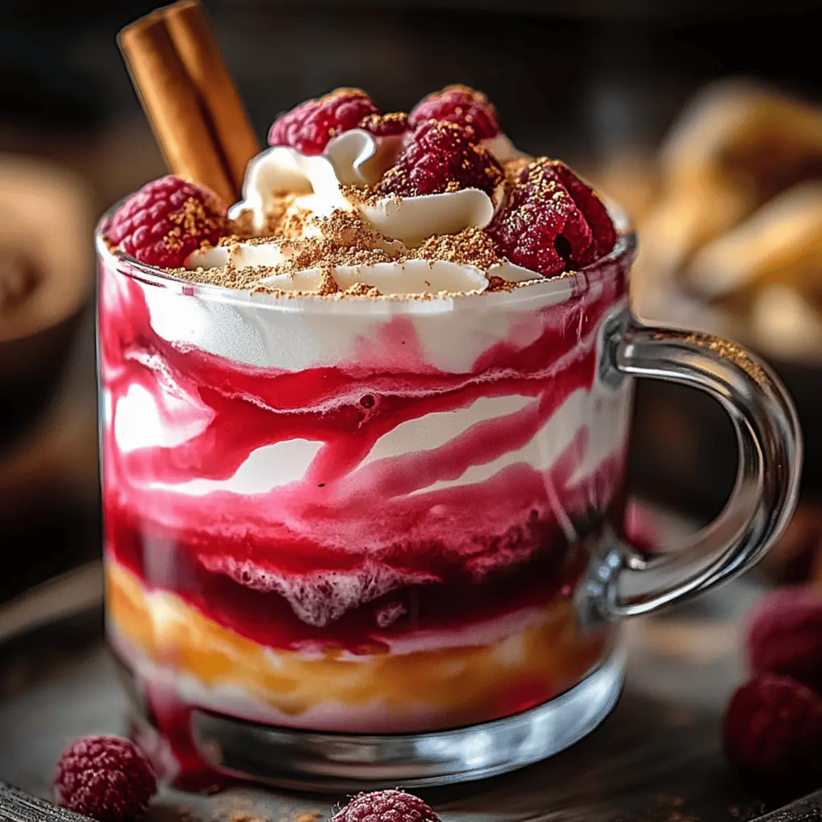 Iced Raspberry Vanilla Chai