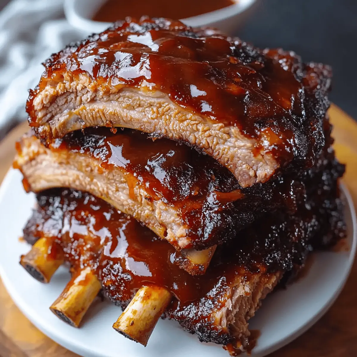 Slow Cooker BBQ Baby Back Ribs