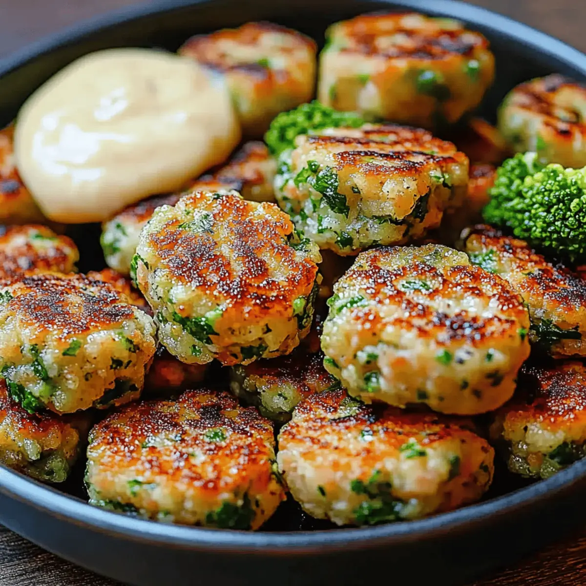 Cheesy Broccoli Tater Tots