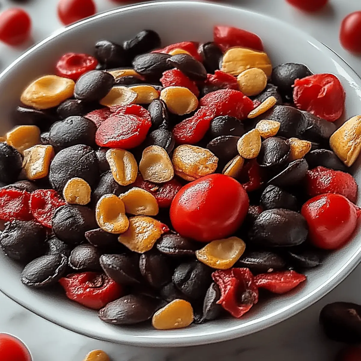 Spooky Vampire Bite Trail Mix