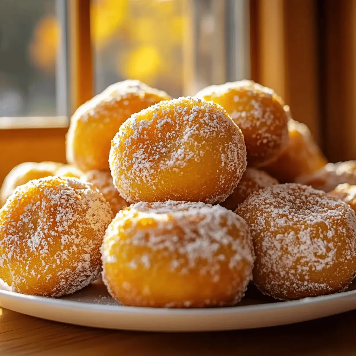 Baked Pumpkin Donut Holes