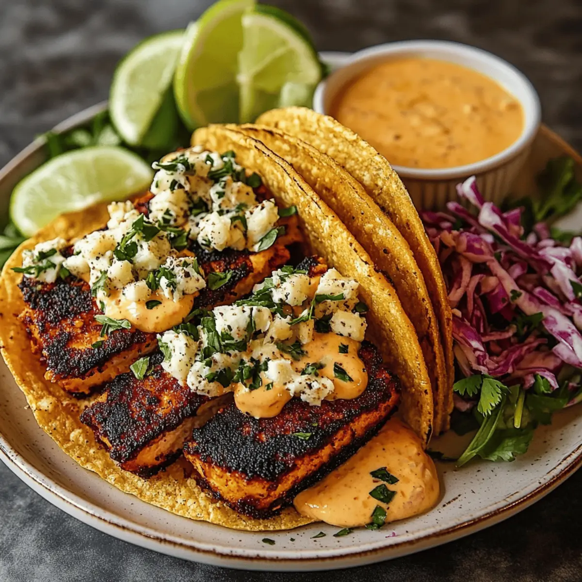 Blackened Fish Tacos