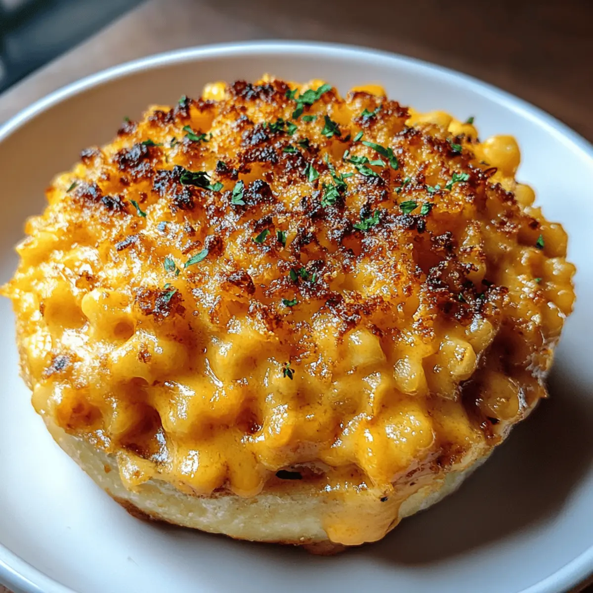 Creamy Baked Cheddar Mac-and-Cheese