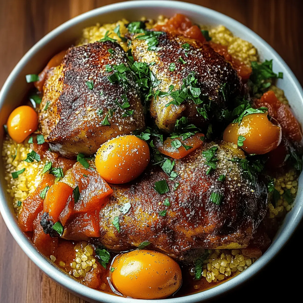 Moroccan Chicken Stew