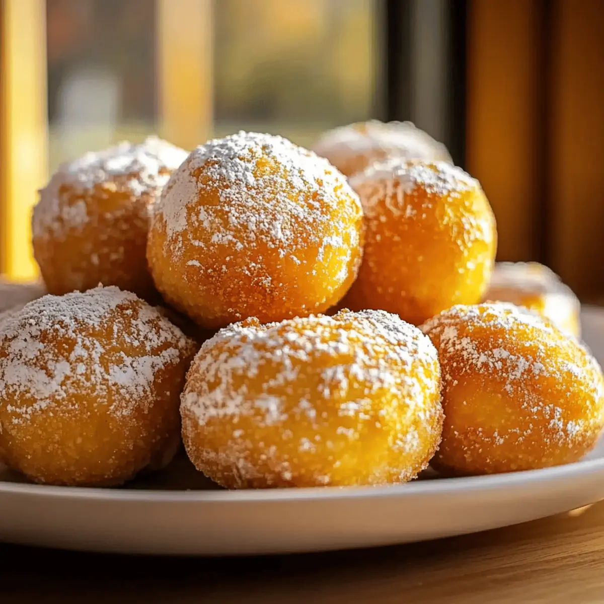 Baked Pumpkin Donut Holes