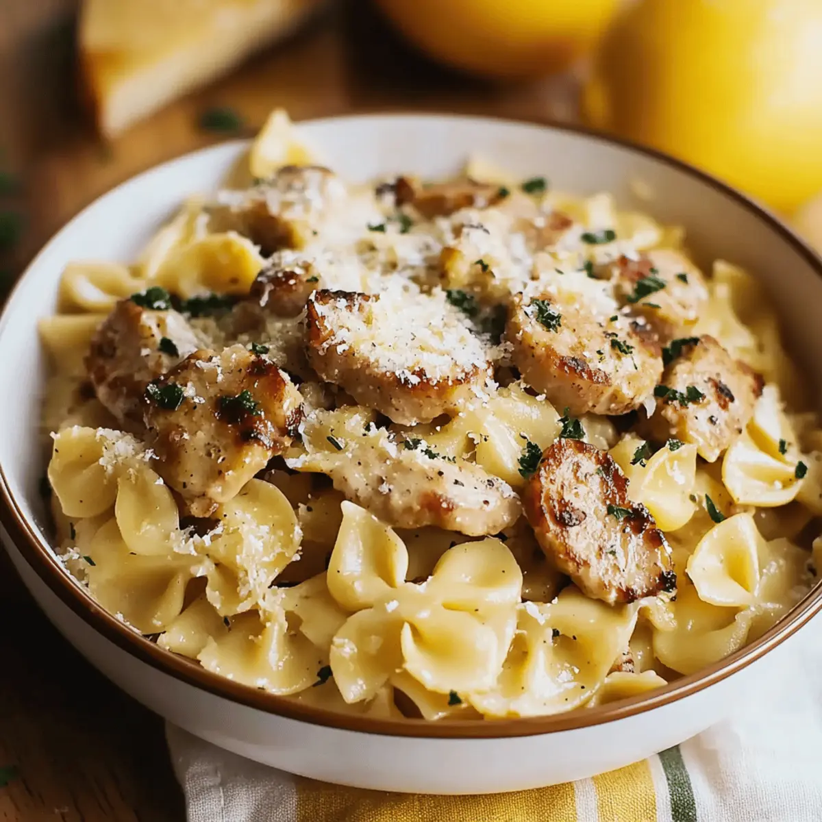 Lemon Chicken Pasta