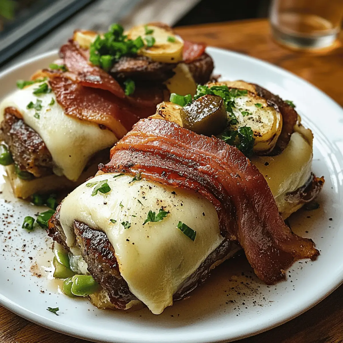 Keto Philly Cheesesteak Roll Ups