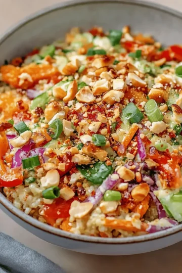 Thai Peanut Salad