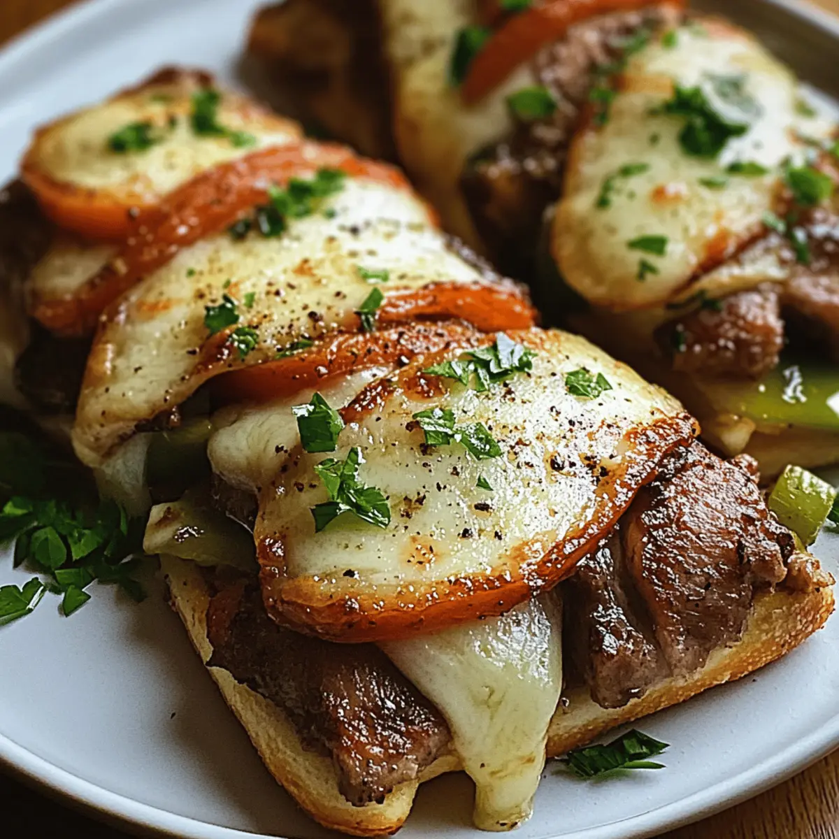 Keto Philly Cheesesteak Roll Ups