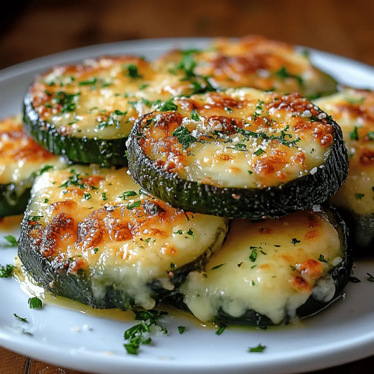 Baked Zucchini and Cheese