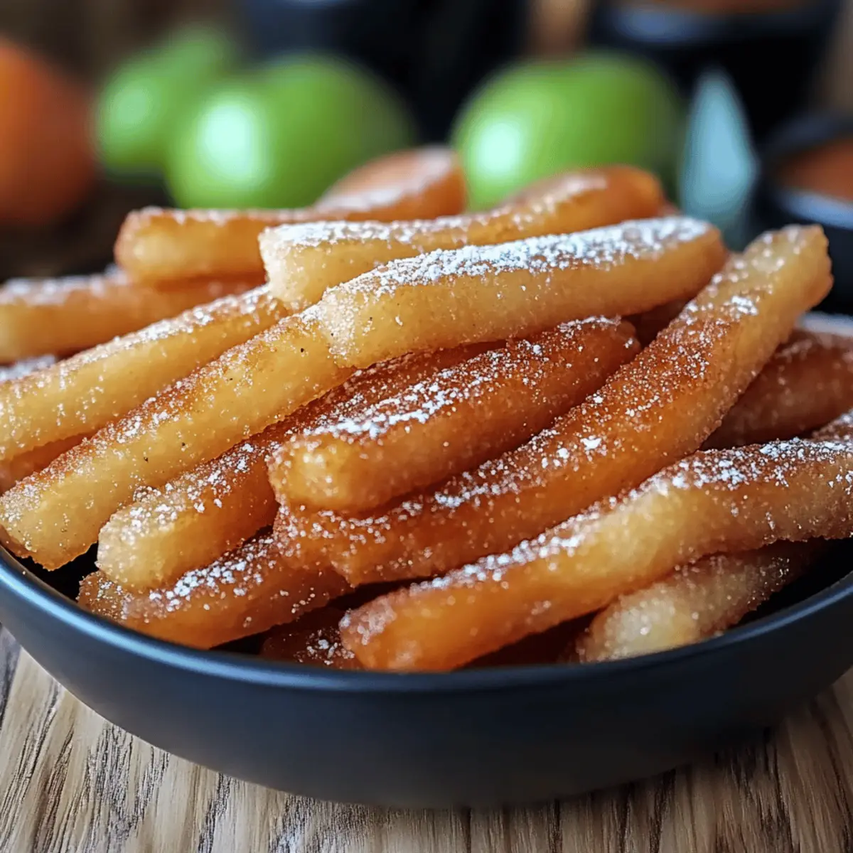 Crispy Air Fryer Apple Fries