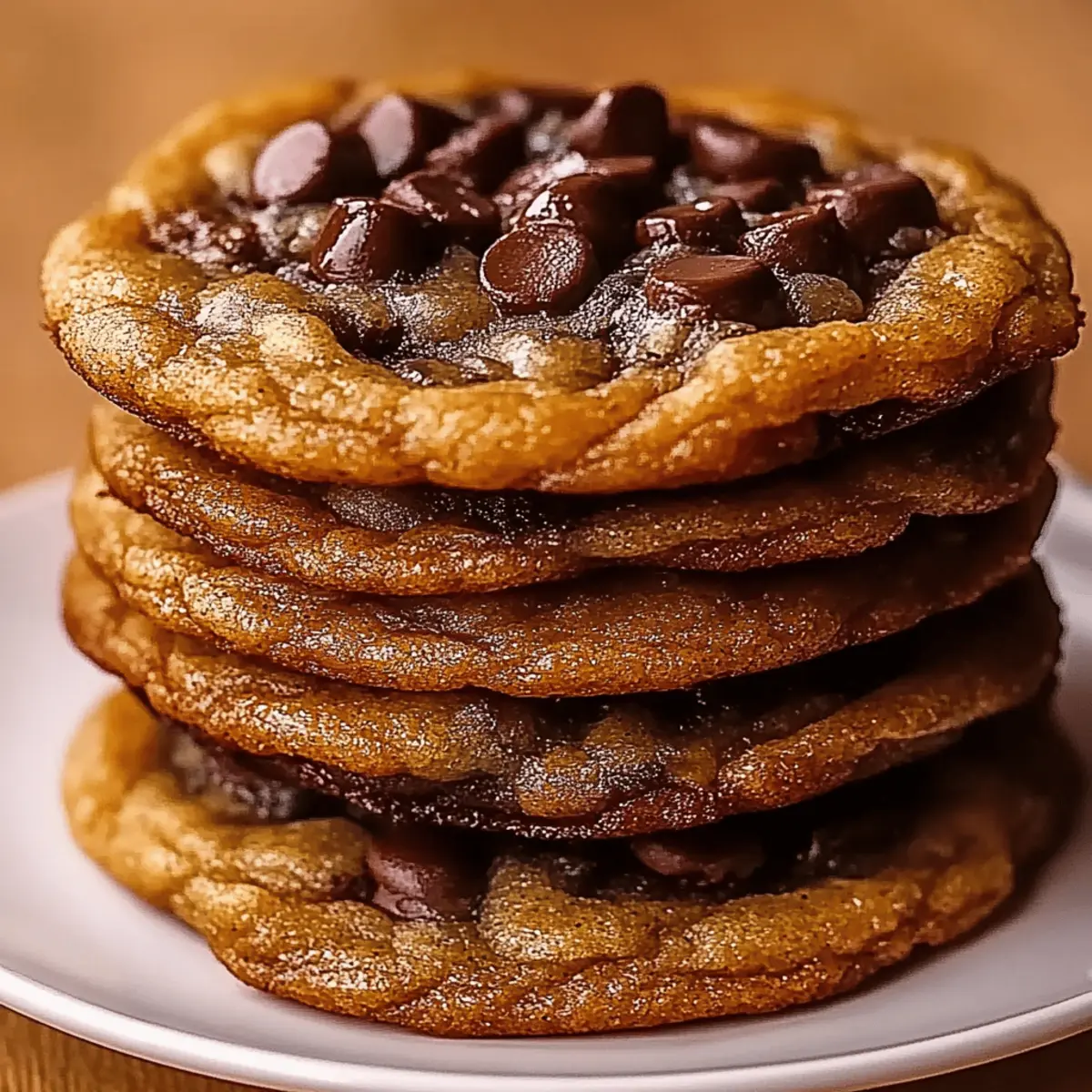 Brown Butter Pumpkin Chocolate Chip Cookies