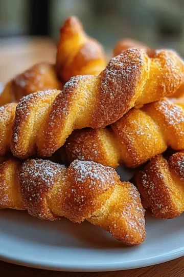 Autumn Pumpkin Twists